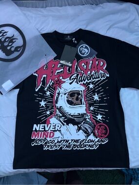 Hellstar Skeleton Astronaut Tee